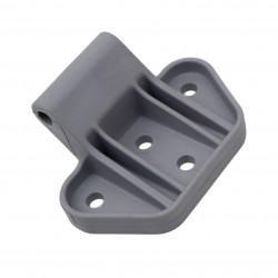 CHARNIERE DE PORTE MOITIE ARRIERE - GRIS ARGENT