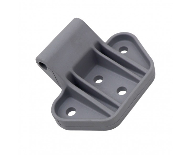 CHARNIERE DE PORTE MOITIE ARRIERE - GRIS ARGENT