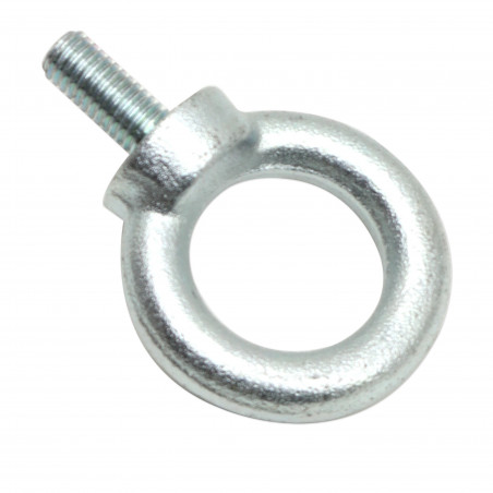 BOULON À OEIL M8 X 18, OEIL 25MM ACIER ZINC CR3