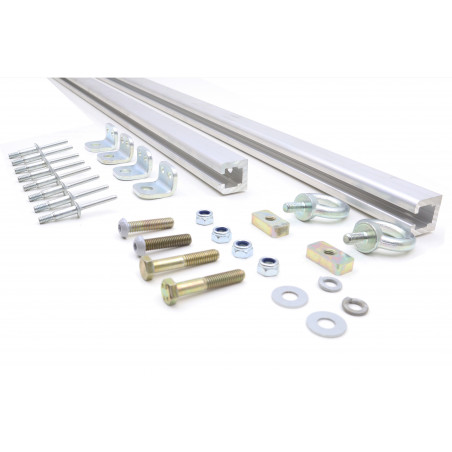 KIT DE RAIL SUPPORT DE FILET A FOIN HB511 (REMORQUES DE 2008 À SEPTEMBRE 2012)