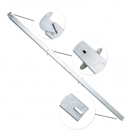 ASSEMBLAGE DU POTEAU CENTRAL - HORSEBOX