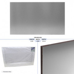 PANNEAU LATERAL AVANT DROIT, ARGENT - HB403, HB506 (09/17+) TAILLE - 2140 X 1099 X 12MM