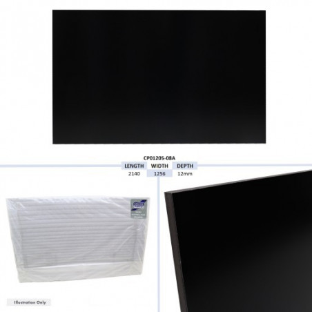 PANNEAU LATERAL AVANT DROIT, NOIR - HB511 (09/17+) TAILLE - 2140 X 1256 X 12MM