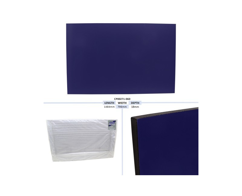 PANNEAU DE RAMPE DE PORTE VAN, BLEU BALA - HB511 TAILLE - 1484 X 796 X 18MM