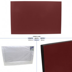 PANNEAU DE RAMPE DE PORTE VAN, ROUGE - HB511 TAILLE - 1484 X 796 X 18MM