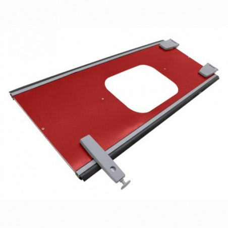 VOLET SUPERIEURE AU DESSUS DU PONT AVANT GAUCHE (HORS FENATRE) - HB511 ROUGE