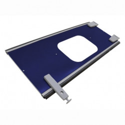 VOLET SUPERIEURE AU DESSUS DU PONT AVANT GAUCHE (HORS FENATRE) - HB511 BALA BLEU