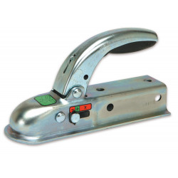 MAIN D ATTELAGE (TATE EN ACIER EMBOUTI) BOULE 50 MM - UTILISEE SUR LES REMORQUES NON FREINEES