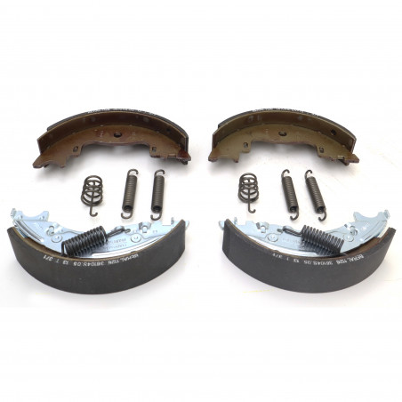 JEU DE MACHOIRES DE FREIN - 160X35 (JEU D'ESSIEUX COMPLET) (ENSEMBLE DE FREIN P00010/11)