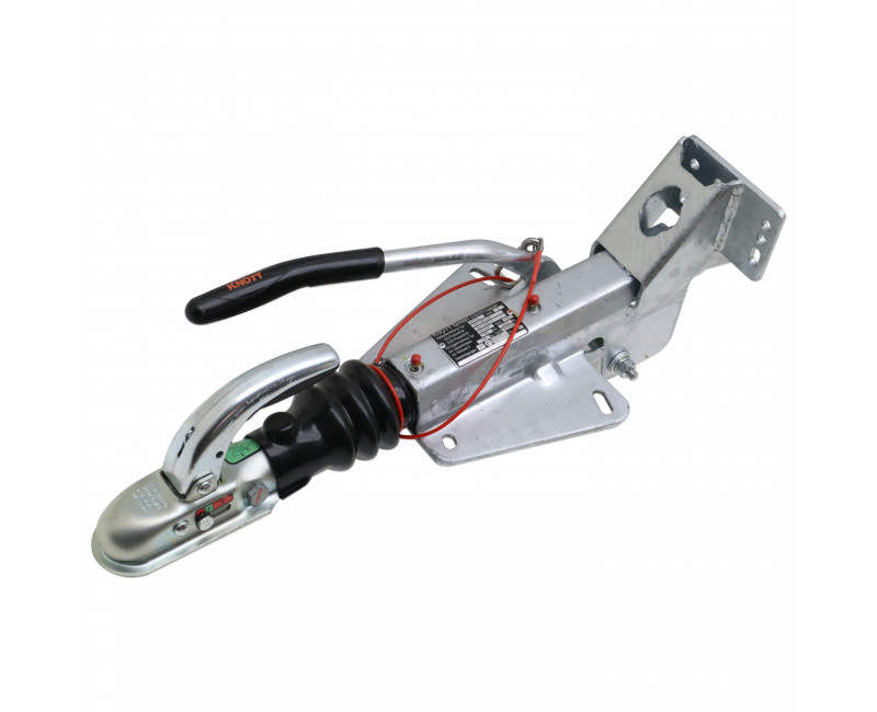 TATE D'ATTELAGE COMPLETE (COMMANDE DE FREINAGE) KNOTT KF13E UTILISEE SUR LES GAMMES EL EUROLIGHT, PB  QB