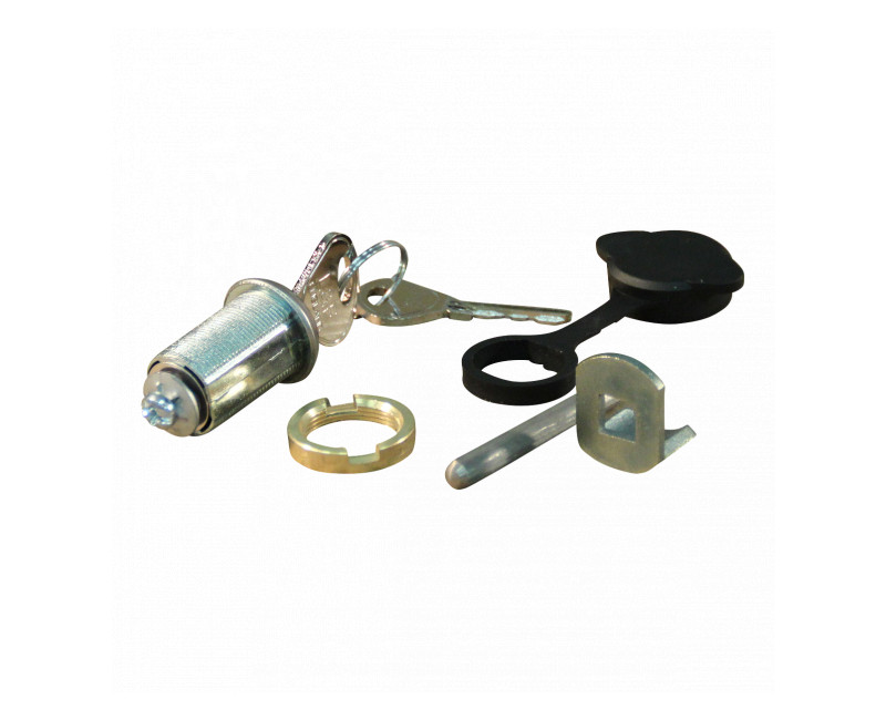 KIT SERRURE POUR MAIN D'ATTELAGE KNOTT - AVONRIDE.KIT COMPRENANT-BARILLET-2 CLES-ECROU LAITON-CAPUCHON DE PROT