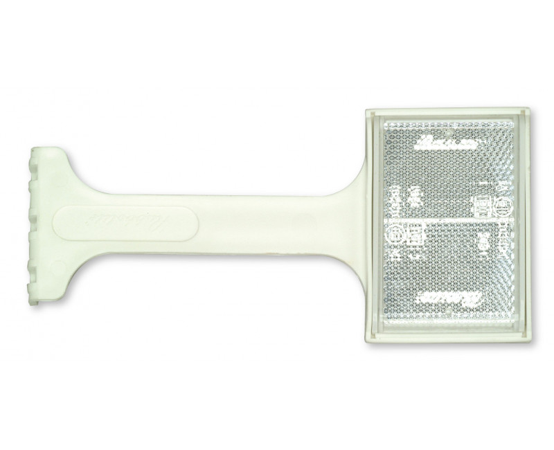 ECLAIRAGE - REFLECTEUR - TIGE RECTANGULAIRE BLANCHE