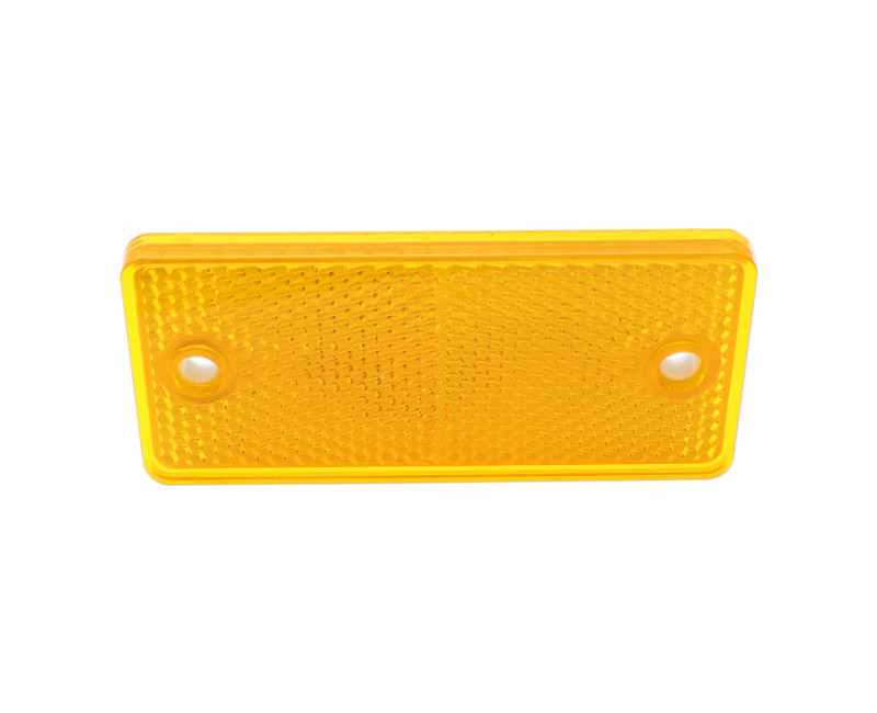 CATADIOPTRE RECTANGULAIRE ORANGE REFLECTEUR