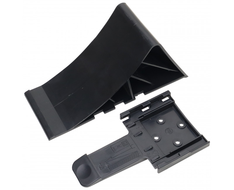 CALE DE ROUE ET SUPPORT - NOIR