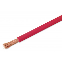 ECLAIRAGE - CABLE - 16MM - ROUGE