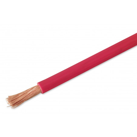 ECLAIRAGE - CABLE - 16MM - ROUGE