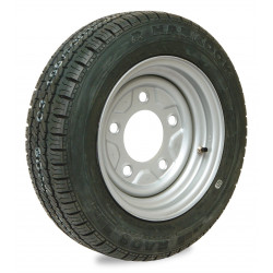 ENSEMBLE DE ROUE - 155/70R12C - AVEC CENTRE 4.5J X 12"