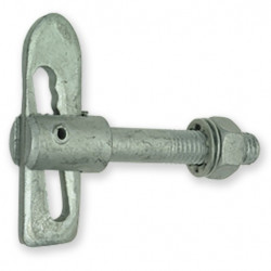 ECROU A'LUCE'BABY'1/4X1-3/4ININC