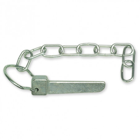 GOUPILLE FENDUE PLATE ET CHAÎNE