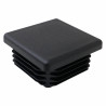 INSERT DE TUBE 40MM X 40MM, EPAISSEUR DE TUBE 2-4MM, NERVURE, LDPE NOIR