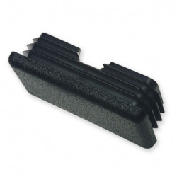 INSERT DE TUBE 50MM X 25MM, EPAISSEUR DE TUBE 2-4MM, NERVURE, LDPE NOIR