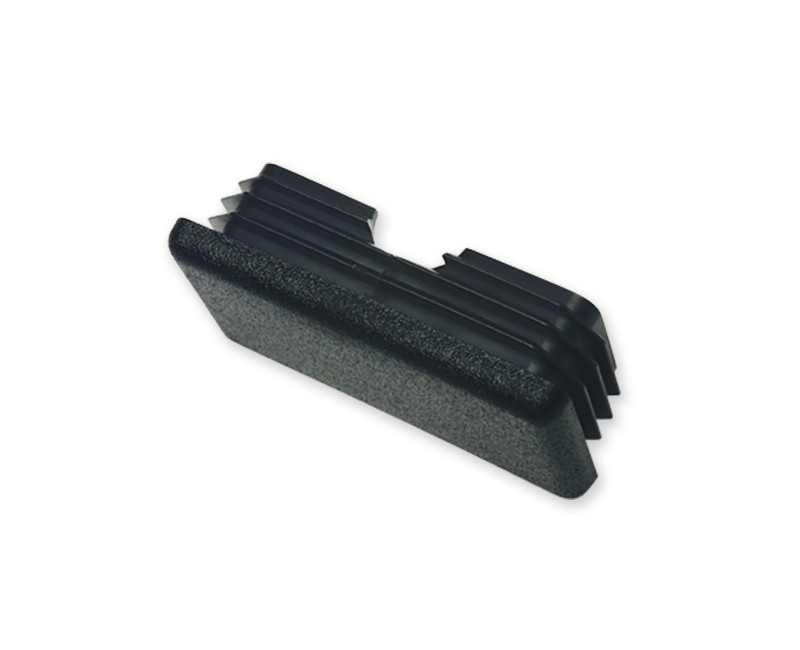 INSERT DE TUBE 50MM X 25MM, EPAISSEUR DE TUBE 2-4MM, NERVURE, LDPE NOIR