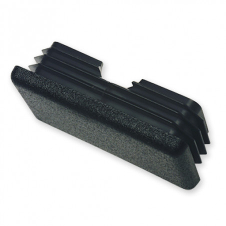 INSERT DE TUBE 50MM X 25MM, EPAISSEUR DE TUBE 2-4MM, NERVURE, LDPE NOIR