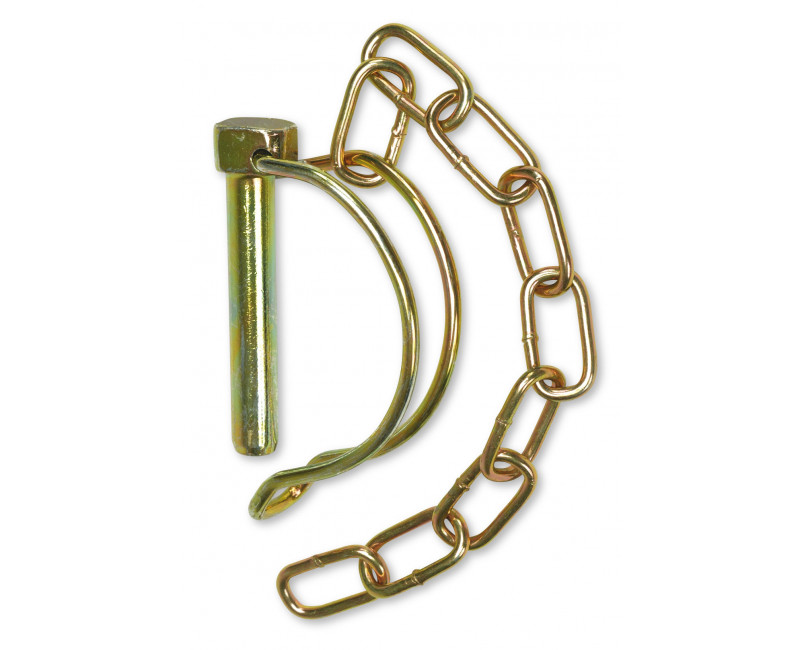 GOUPILLE INCLINABLE 10,0 MM DE DIAMETRE. (AVEC CHAÎNE - 10 MAILLONS)