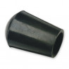 FERRULE DIAMETRE INTERIEUR 12,7 MM, LONGUEUR INTERIEURE 23,0 MM, CONIQUE, LDPE NOIR