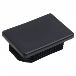 INSERT DE TUBE 60MM X 40MM, EPAISSEUR DE TUBE 2-4MM, NERVURE, LDPE NOIR