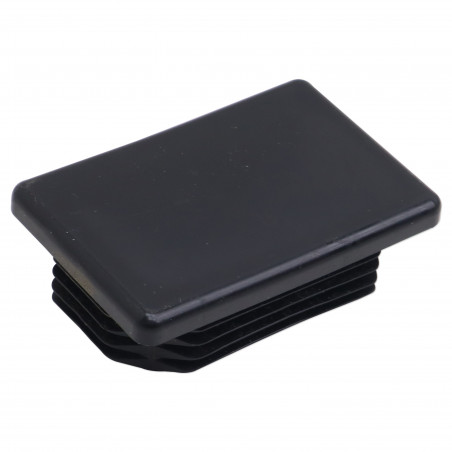 INSERT DE TUBE 60MM X 40MM, EPAISSEUR DE TUBE 2-4MM, NERVURE, LDPE NOIR