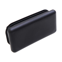 INSERT DE TUBE 100MM X 50MM, EPAISSEUR DE TUBE 2-4MM, NERVURE, LDPE NOIR