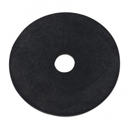 RONDELLE 7MM X 40MM X 1.5MM, NEOPRENE NOIR