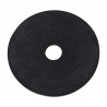 RONDELLE 7MM X 40MM X 1.5MM, NEOPRENE NOIR