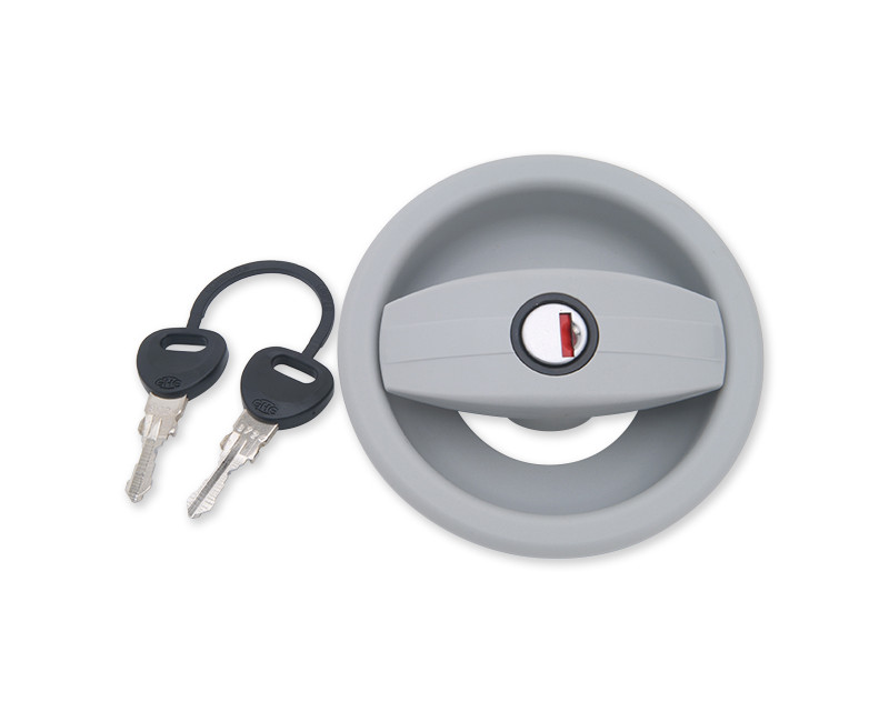 SERRURE EXTERIEUR DE PORTE DE VISITE MONTES SUR LES VANS HB403 HB506 ET HB511