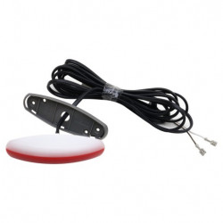 ECLAIRAGE - LUMIERE - MARQUEUR DE CONTOUR D'EXTREMITE LED GRIS 3,7 M JB PELLES ET ŒILLETS UTILISES SUR TA510