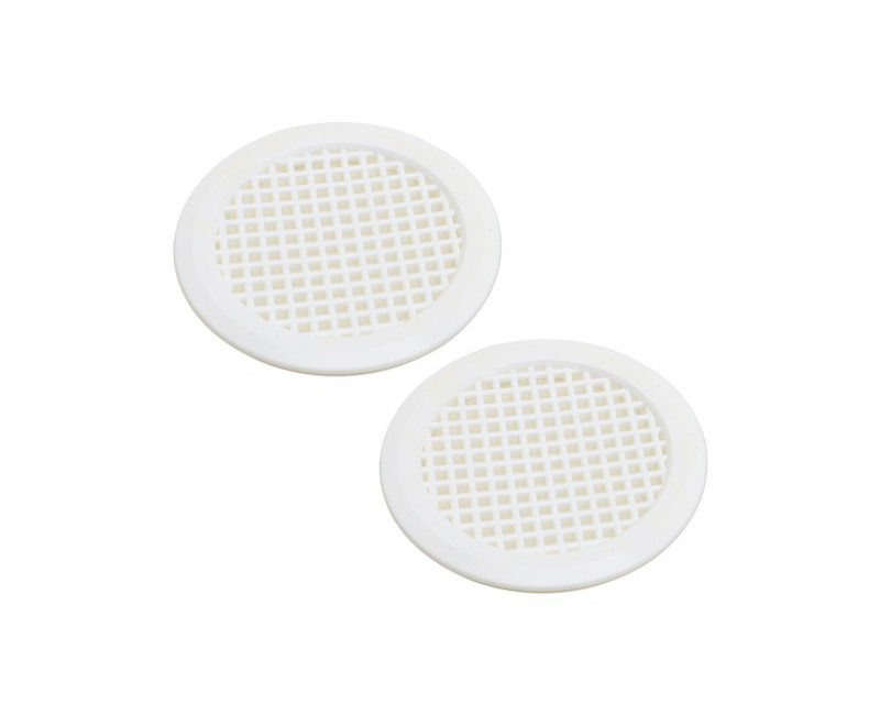 MESH VENT ROND DIA. 90X70X4 ABS BLANC - DSL 7084101