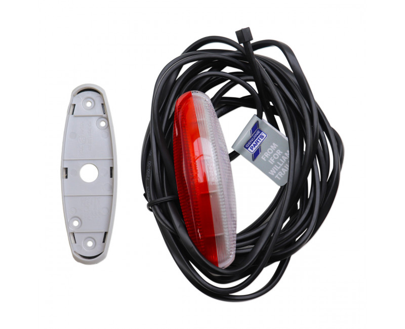 ECLAIRAGE - FEU - MARQUEUR DE CONTOUR FINAL GRIS LED 2.5M UTILISE SUR BIAB, EVENTA & TRANSPORTA