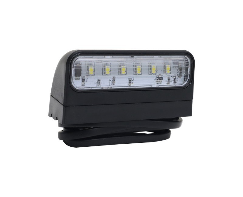 POINT DE REGLAGE 2 LED NO. LAMPE DE PLAQUE (36-3809-007) 12/24V. CABLE CC 0,8 M