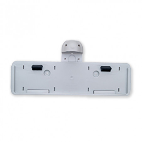 ECLAIRAGE - FEU - PORTE PLAQUE RECTANGULAIRE + FEU (ARGENT) EQUIPANT HB403, HB505, HB511