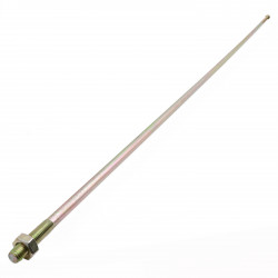 TIGE DE FREIN M10 X 1270MM (FOURNIE AVEC ECROU SPHERIQUE M10 ET ECROU COMPLET M10)