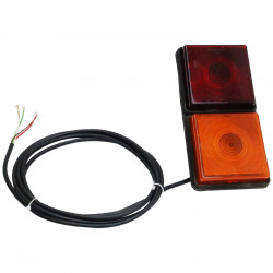ECLAIRAGE - FEU -COMBINAISON ARRIERE - CÔTE DROIT (CABLE 2,7M) - HB610 STOP/QUEUE & CLIGNOTANT