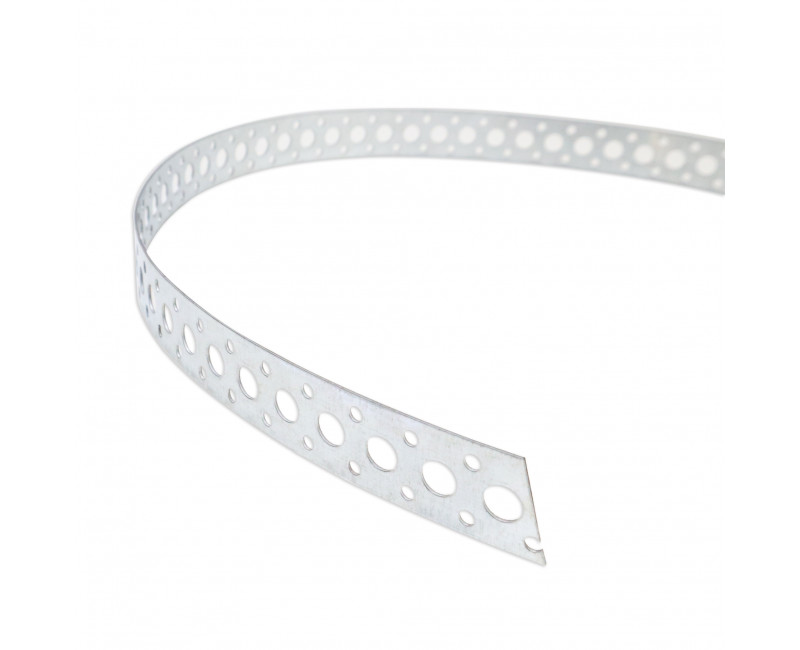 RACCORD GALVANISE SANGLE 25 X 0.8MM (VENDU AU METRE) SECURISE LES PUISARDS