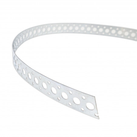 RACCORD GALVANISE SANGLE 25 X 0.8MM (VENDU AU METRE) SECURISE LES PUISARDS