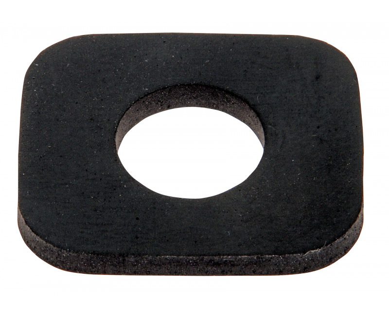 RONDELLE CARREE - NEOPRENE 4MM EPAIS