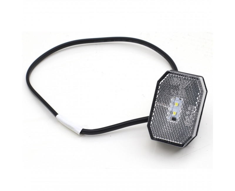 ECLAIRAGE - FEU - LED FRONT MARKER - CABLE PLAT POUR CONNEXION DC - CABLE 0.5M EVENTA & TRANSPORTA