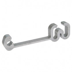 ELEVATEUR D'ACCOUPLEMENT D'EXTRUSION D'ALUMINIUM 20MM