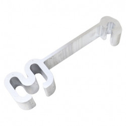 ELEVATEUR D'ACCOUPLEMENT D'EXTRUSION D'ALUMINIUM 40MM