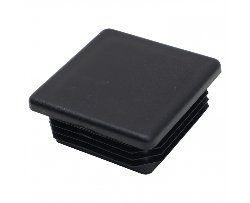 BOUCHON - NOIR NERVURE 50X50X2MM