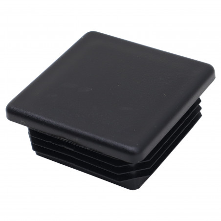 BOUCHON - NOIR NERVURE 50X50X2MM